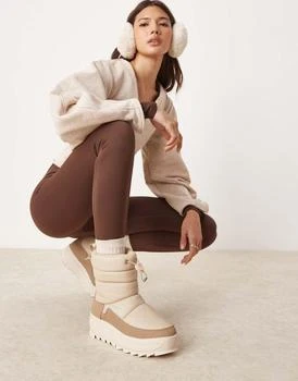 Pajar Gepelle snow boots in light sand leather