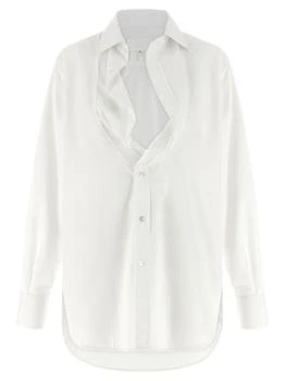 MAISON MARGIELA | Maison Margiela Buttoned Fringed Shirt