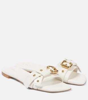 Chloé | Mae leather slides