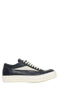Rick Owens | Rick Owens Round Toe Lace-Up Sneakers