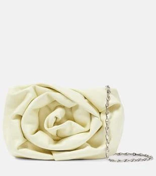 Burberry | Rose gathered leather clutch