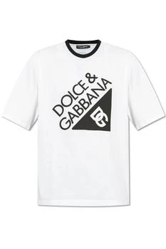 Dolce
Gabbana | Dolce
Gabbana Logo Printed Crewneck T-Shirt
