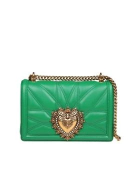Dolce 
Gabbana | Dolce 
Gabbana Devotion Logo Plaque Shoulder Bag