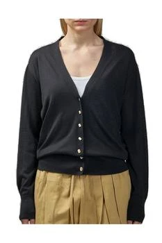 Jil Sander | Jil Sander V-Neck Button-Up Cardigan