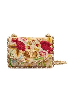 Valentino | Vain Small Embroidered Shoulder Bag