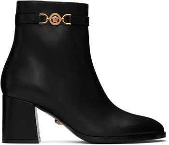 Versace | Black Medusa Boots