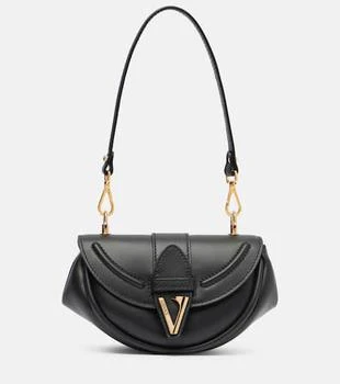 Versace | Virtus Small leather shoulder bag