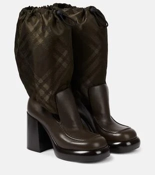 Burberry | Burberry Check knee-high boots
