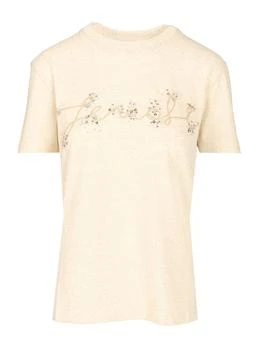 Fendi | Fendi Logo Embellished Crewneck T-Shirt