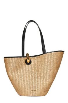 Jacquemus Le Bambola Logo Plaque Tote Bag