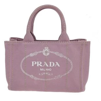 Prada | Canapa Open Tote Canvas Canvas Tote Bag Bag (Pre-Owned)
