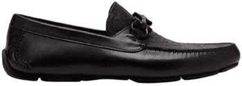 Salvatore Ferragamo | Men's Gancini Driving Loafers In Black