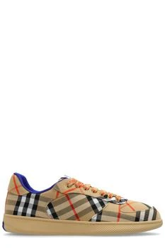 Burberry | Burberry Terrace Checked Lace-Up Sneakers