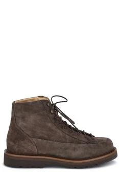 Brunello Cucinelli | Brunello Cucinelli Waxed Urban Outdoor Boots