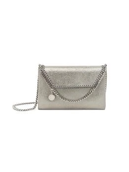 Stella McCartney | Mini Falabella Metallic Clutch