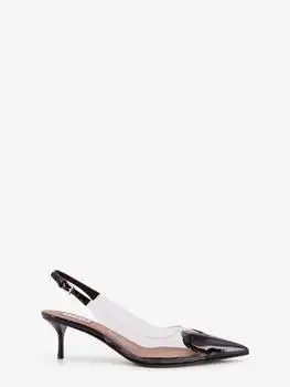 Alaia | Le Coeur PVC and leather pumps