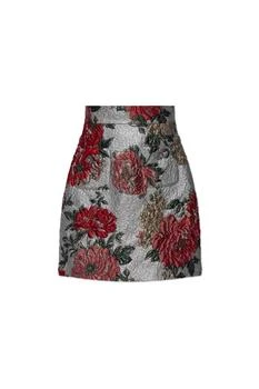 Dolce & Gabbana | Dolce & Gabbana Floral Lurex Skirt