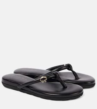Gianvito Rossi | Juno leather thong sandals