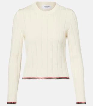 Thom Browne | Cable-knit virgin wool sweater