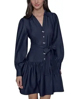Denim Shirt Dress