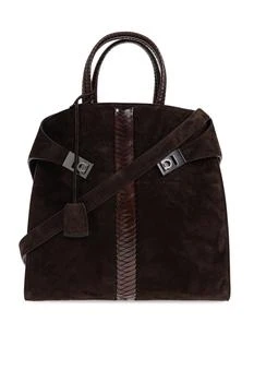 Salvatore Ferragamo | Suede bag 'Hug'