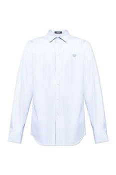 Versace | Versace Striped Pattern Long-Sleeved Shirt