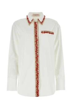 Valentino | Valentino Embellished Long-Sleeved Shirt