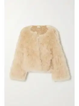 Dries Van Noten | Feathered Wool-jersey Jacket - Blush