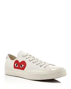 Comme des Garcons x Converse Unisex Chuck Taylor Lace Up Low Top Sneakers