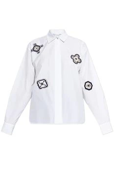 Max Mara | Max Mara Shock Embroidered Long-Sleeved Shirt