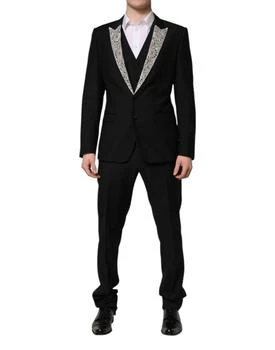 Dolce & Gabbana | MARTINI Crystal Embellished 3 Pc Men's Suit