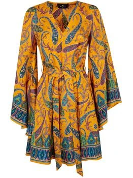 ETRO | Etro Pattern-Printed Midi Dress