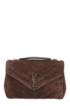 Yves Saint Laurent | Saint Laurent Loulou Logo Plaque Large Shoulder Bag