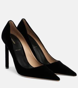 Tom Ford | Betty 105 velvet pumps