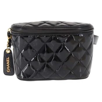 Chanel | Vintage Zip Belt Bag Quilted Lambskin Patent_Leather Clutche & Pouche Bag (Pre-Owned)