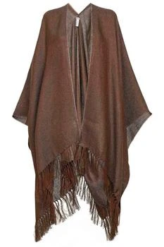 Brunello Cucinelli | Brunello Cucinelli Fringed-Edge Cape