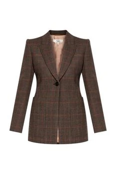 Chloé | Plaid patterned blazer