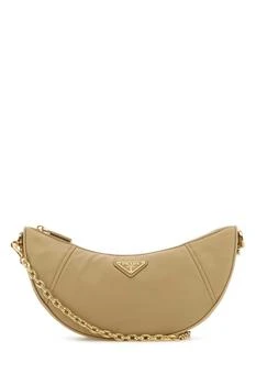Prada | Prada Demi-Lune Zipped Shoulder Bag