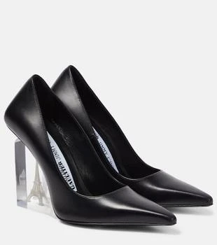 Jimmy Choo | x Jean Paul Gaultier leather wedge pumps