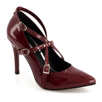 Fashion Triple Strap Stiletto Pumps