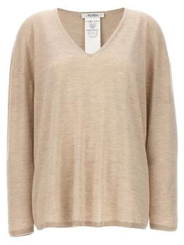 Max Mara | Max Mara V-Neck Long-Sleeved Jumper