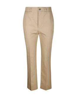 Yves Saint Laurent | Saint Laurent Mid-Rise Tailored Pants