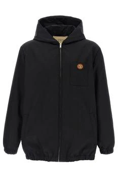 Valentino | Valentino	VLogo Signature Zip-Up Hooded Jacket