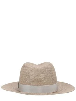 Brunello Cucinelli | Brunello Cucinelli Precious Leather Band Fedora