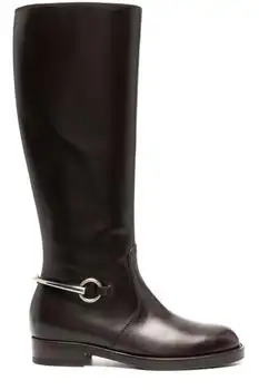Gucci | Gucci Round Toe Knee Length Boots