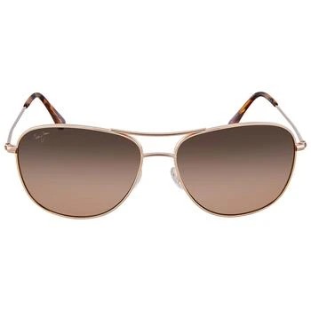 Maui Jim Cliff House HCL Bronze Pilot Unisex Sunglasses HS247-16 59