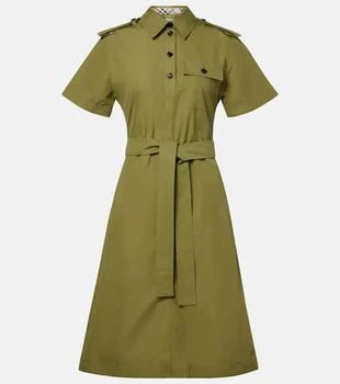 Burberry | Belted cotton shirt dress
