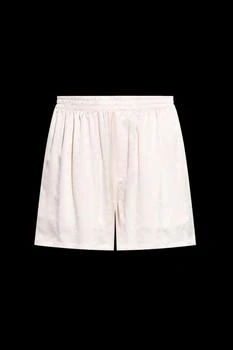 Balenciaga | Balenciaga Monogram Elastic Waist Shorts
