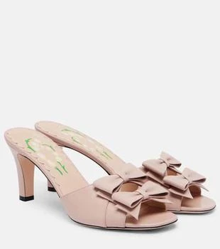 Valentino | Bowow 75 leather mules