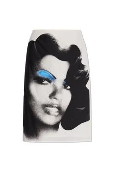 Versace | Versace Pattern-Printed Pencil Skirt